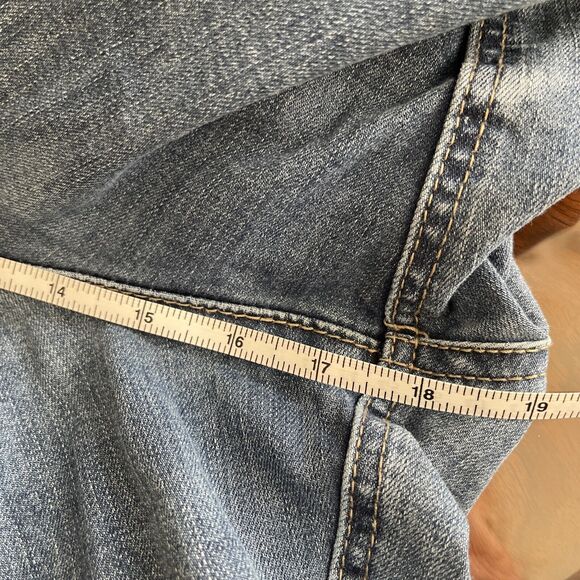 Democracy "Flex"-ellent Distressed Jeans Sz 14W - Picture 12 of 14